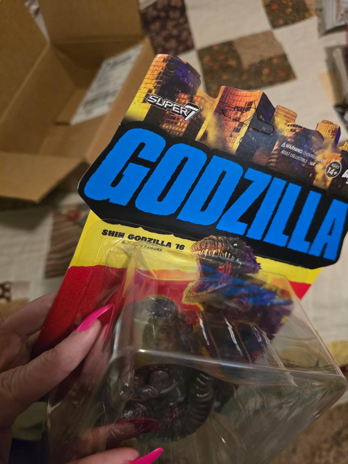 Super7 Toho ReAction Wave 10 set 3 figurine Godzilla
