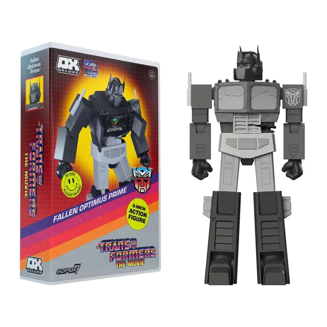 Super7 Transformers Deluxe Dead Optimus Prime figurina VHS