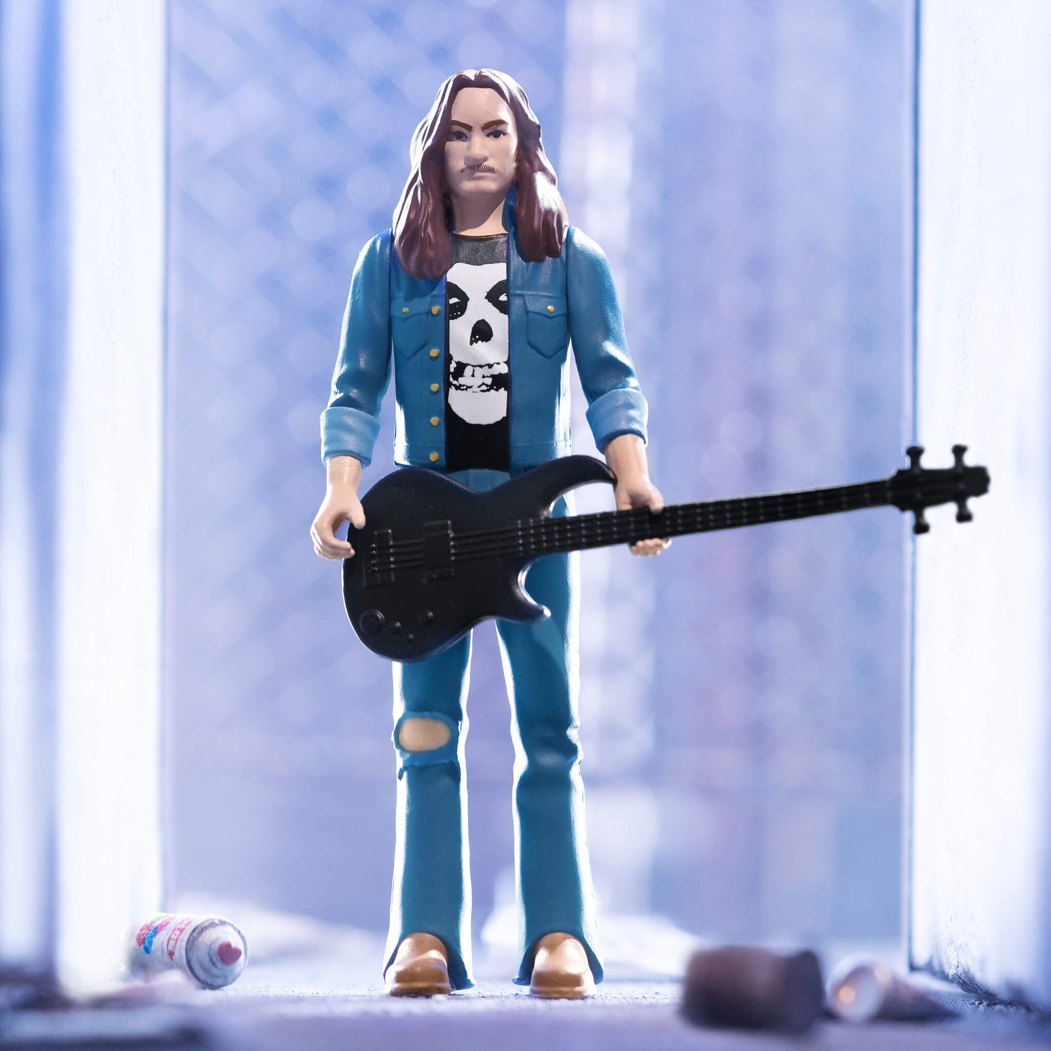 ReAction Cliff Burton Wave 01 figurina 9,5 cm cu bas