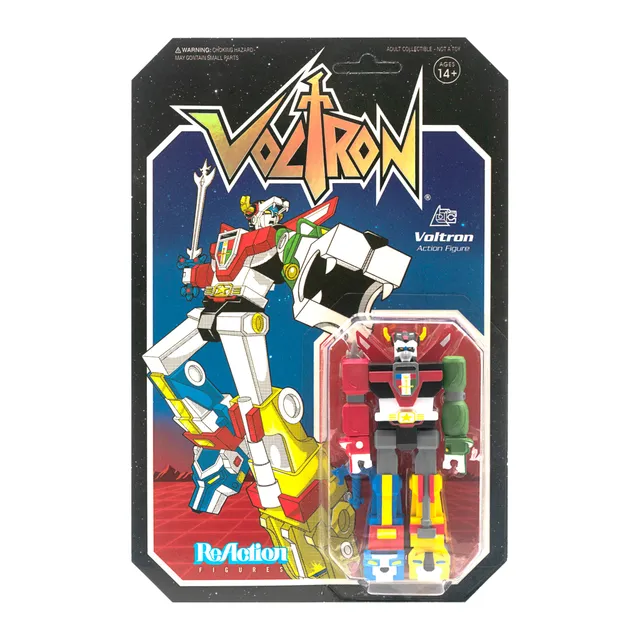 Super7 ReAction Voltron figurină 9,5 cm cu sabie