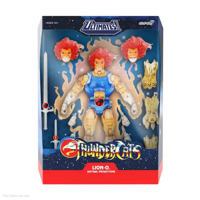 Super7 ThunderCats Ultimates Lion-O figurina astrala 18 cm