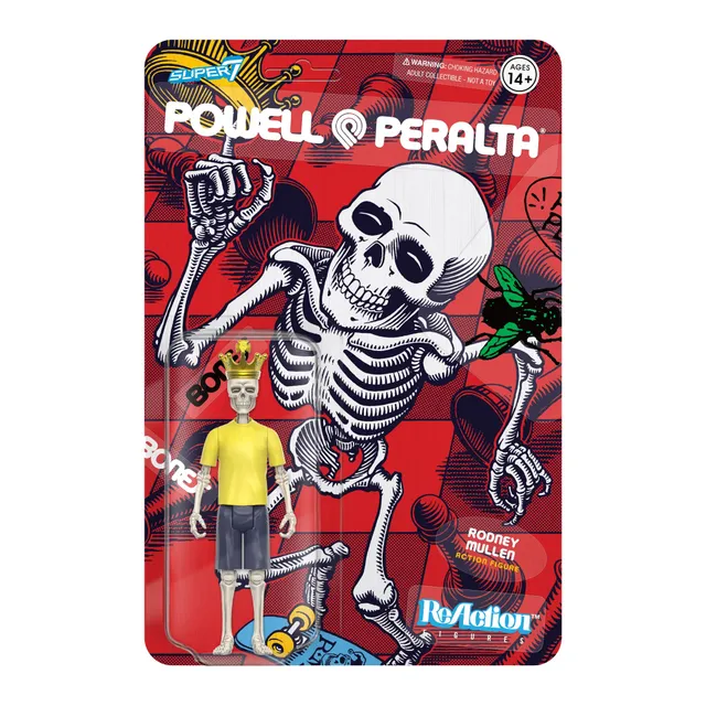 Super7 ReAction Rodney Mullen figurina 9 cm Powell-Peralta