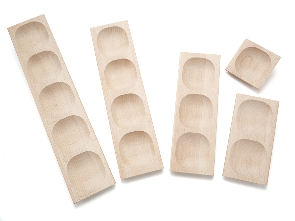 Yellow Door 1-5 Frame Tray tavite lemn set 5 bucati