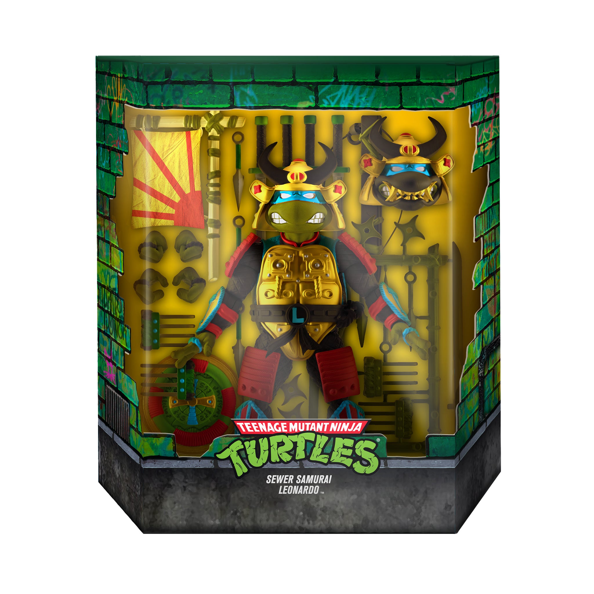Super7 Ultimates Leo Sewer Samurai figurina 7 inch