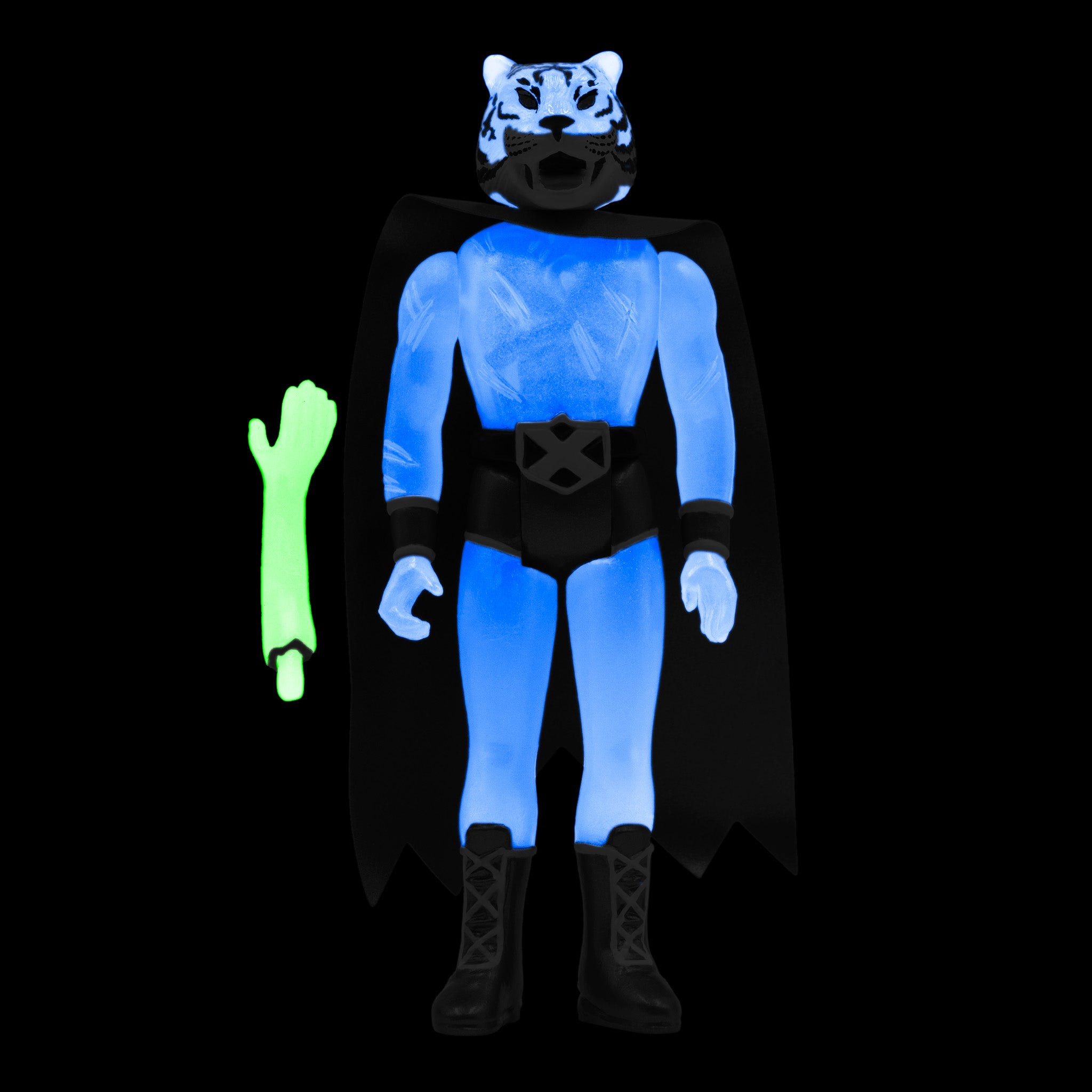Super7 The Worst Red Tiger figurina Monster Glow fosforescenta