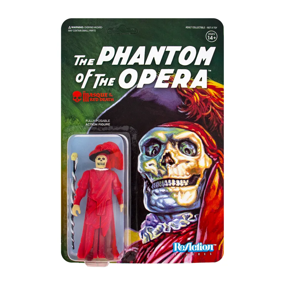 Super7 Universal Monsters Masque Red Death figurina