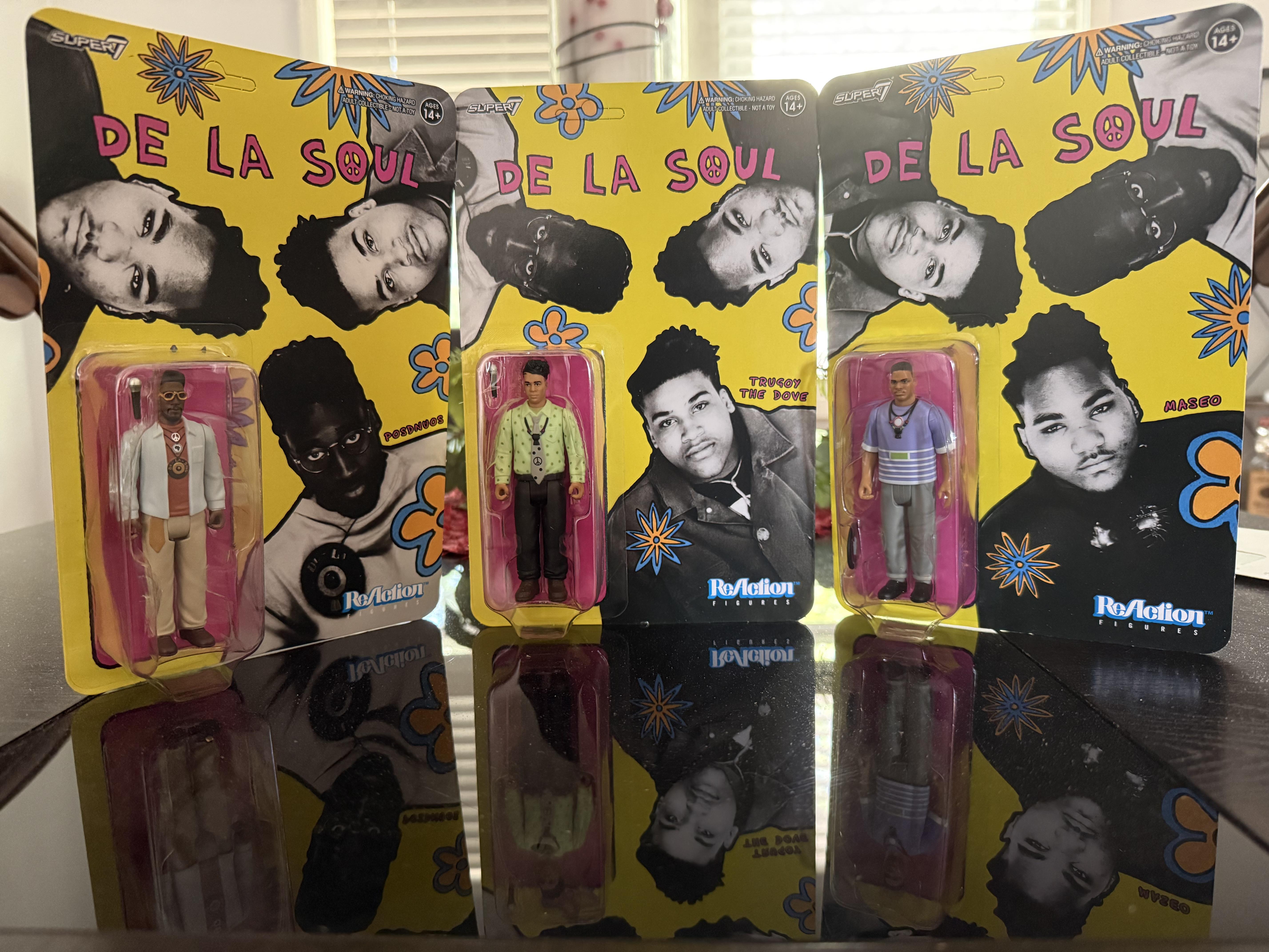 Super7 De La Soul ReAction Posdnuos Me Myself figurina