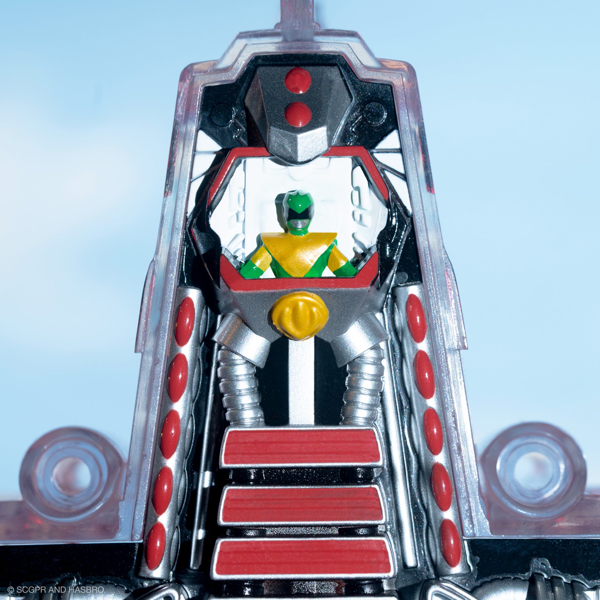 Super7 Power Rangers Super Cyborg Dragonzord figurina 28 cm