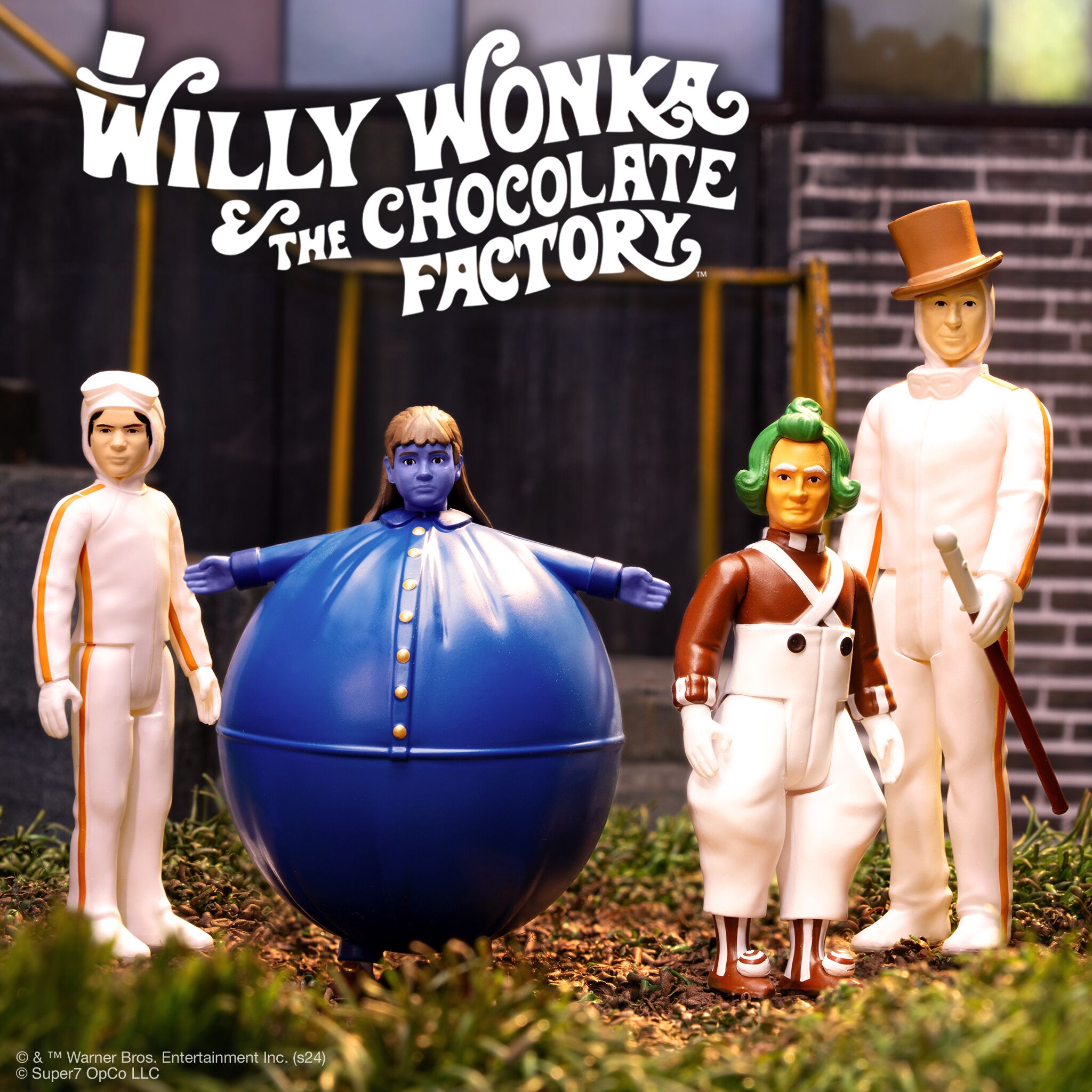 Super7 Willy Wonka ReAction Oompa Loompa figurină