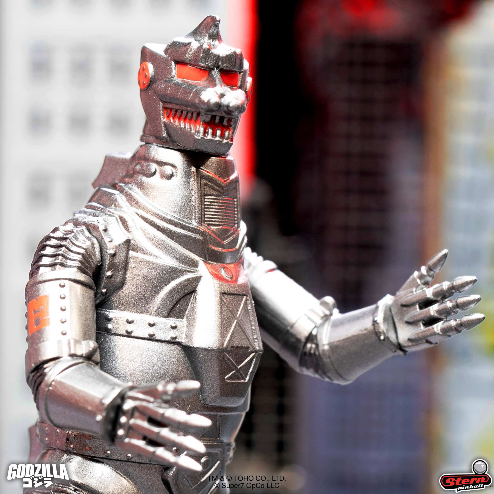 Super7 Toho ReAction Godzilla 84 Mechagodzilla 74 set figurine