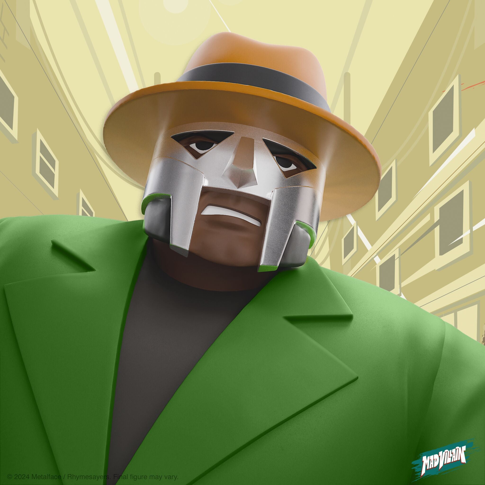 Super7 SuperSize MF DOOM Madvillain figurina vinil 40cm