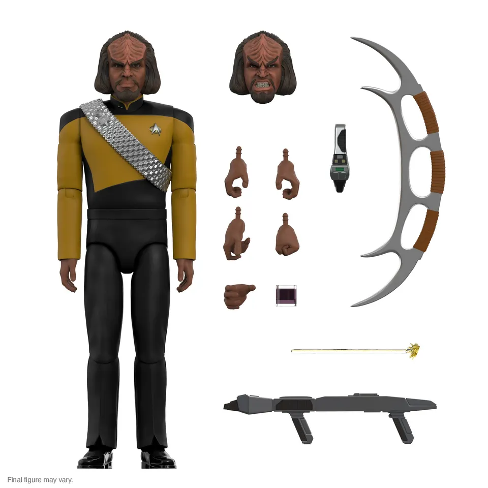 Super7 Star Trek Ultimates Worf figurina 18 cm deluxe