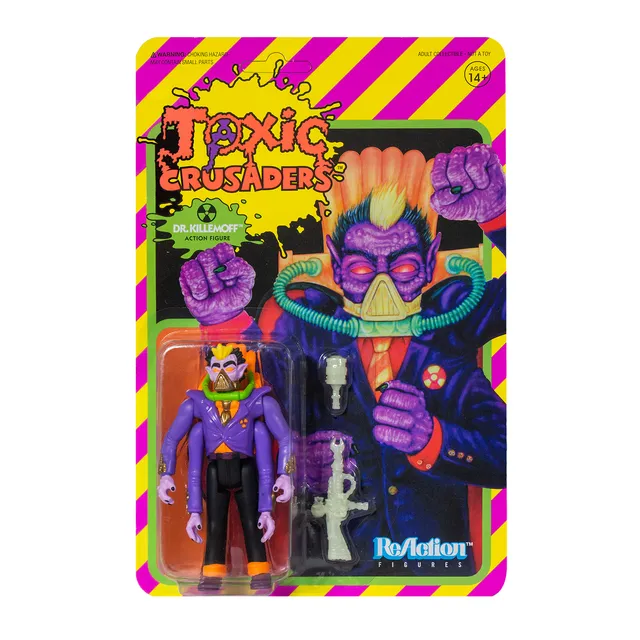 Super7 Toxic Crusaders Dr. Killemoff figurina 9,5 cm