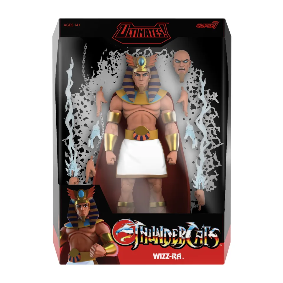Super7 ULTIMATES! ThunderCats Wizz-Ra figurina 18cm