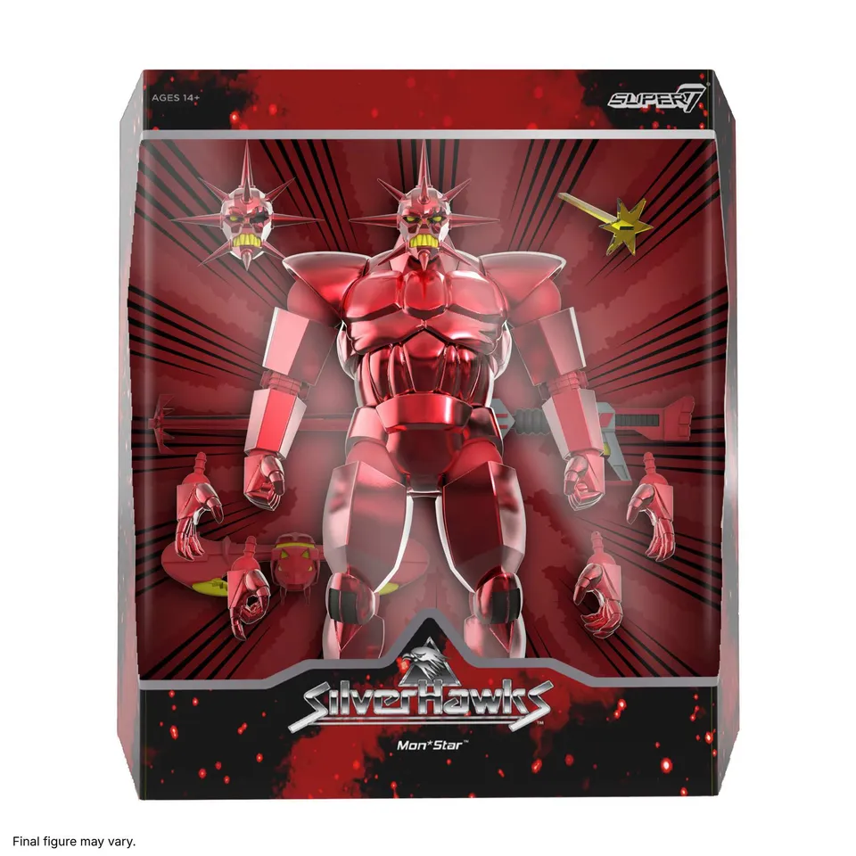 Super7 Ultimates figurina MonStar SilverHawks metalic