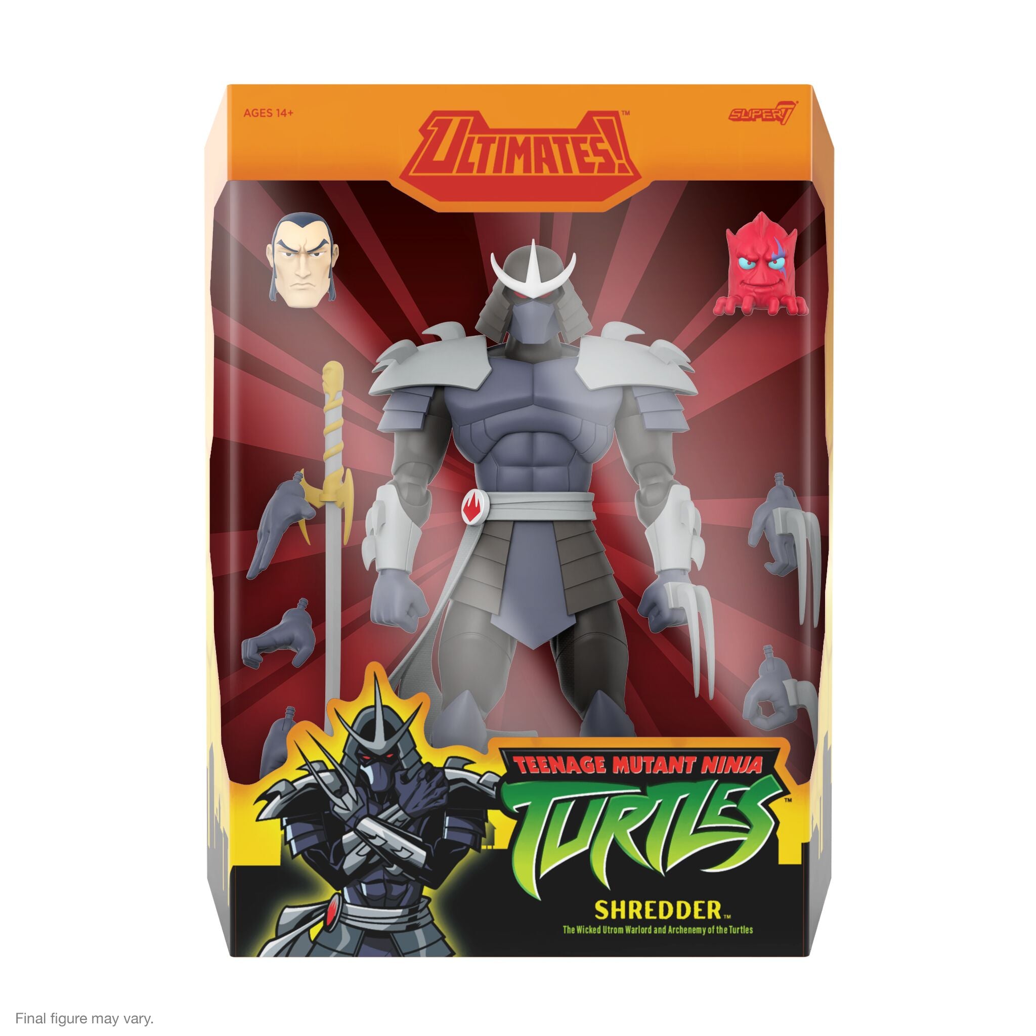 Super7 TMNT Ultimates Wave 13 Shredder figurina 18 cm
