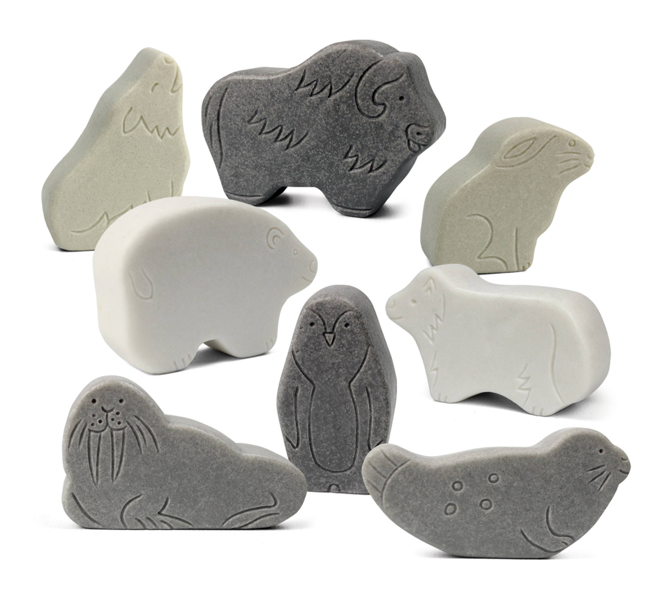 Yellow Door Little Lands Polar figurine 8 animale polare