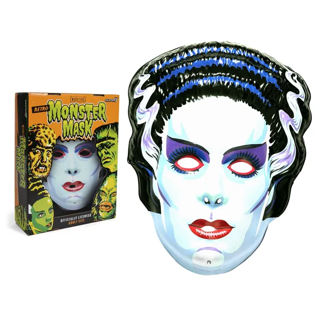 Super7 Universal Monsters Bride of Frankenstein masca alba