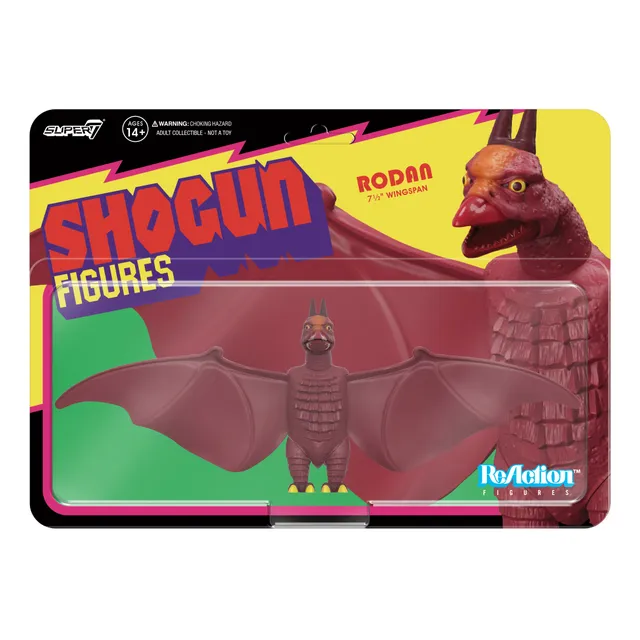 Super7 Toho ReAction Wave 1 Shogun Rodan figurina aripi articulate