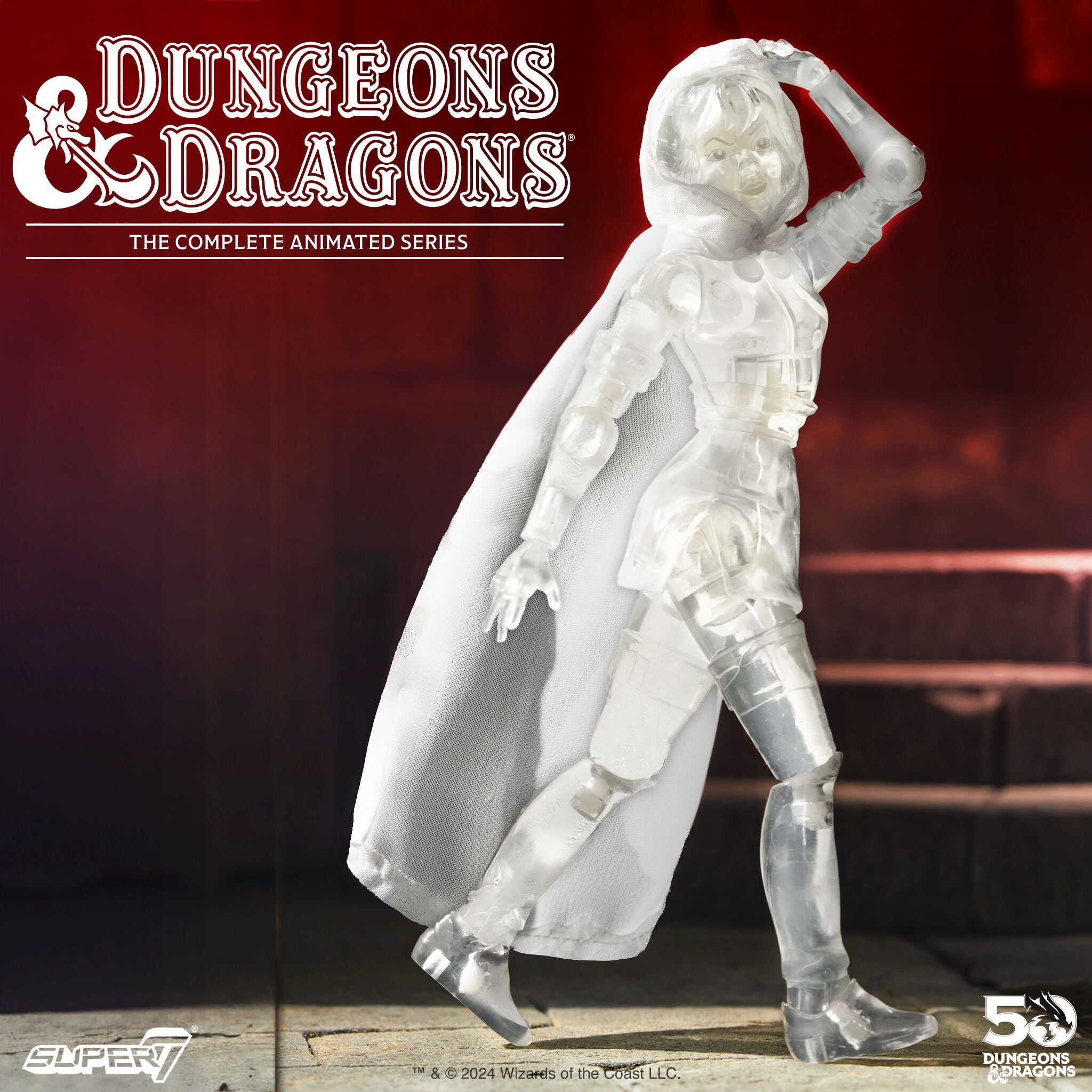 Super7 Dungeons Dragons ULTIMATES Sheila figurina invizibila