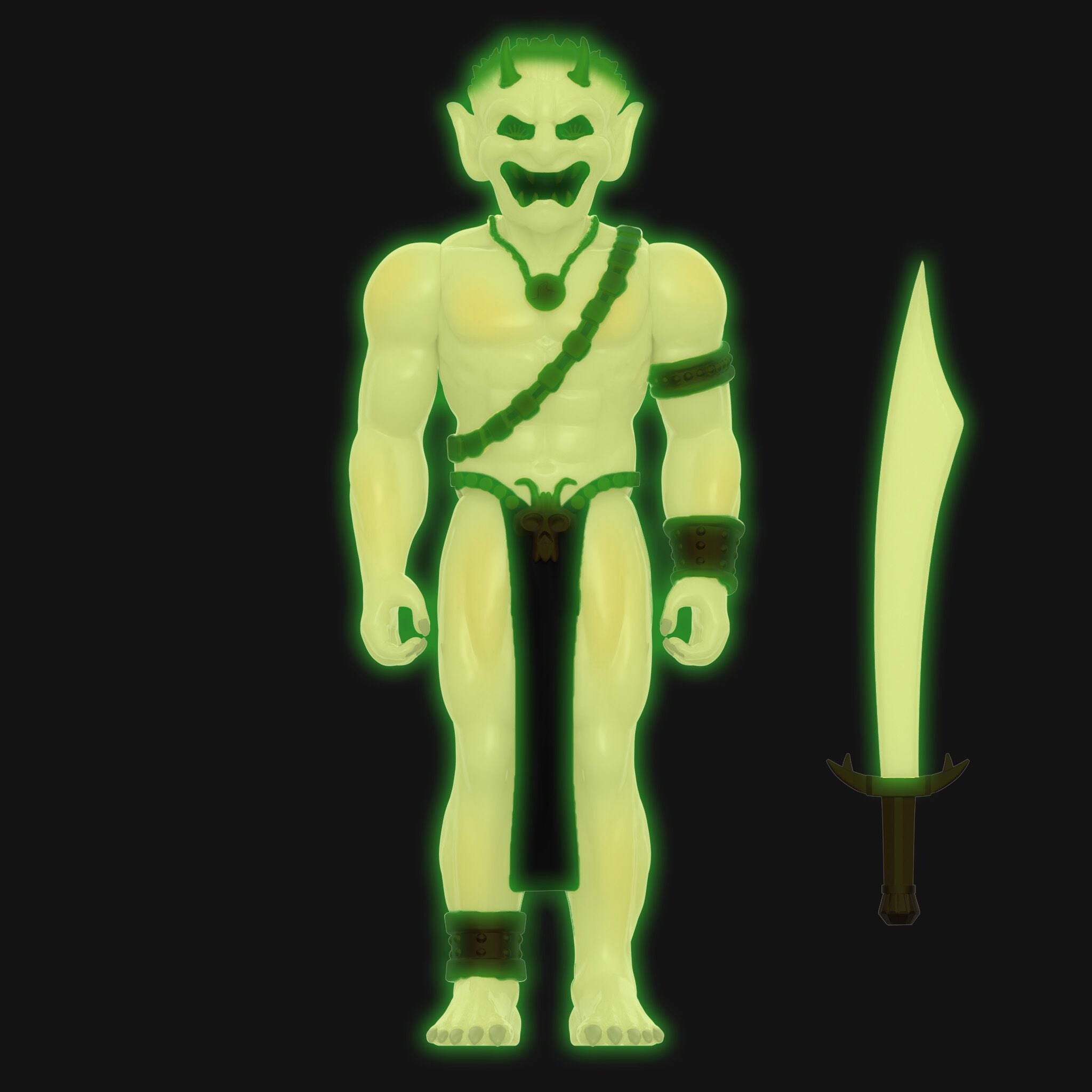 Super7 Dungeons Dragons Efreeti figurina fosforescenta