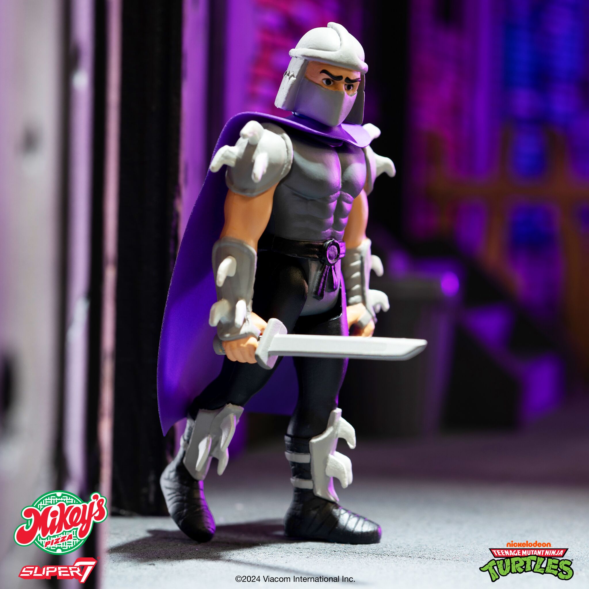 Super7 TMNT ReAction Wave 10 set figurine 4 buc pizza