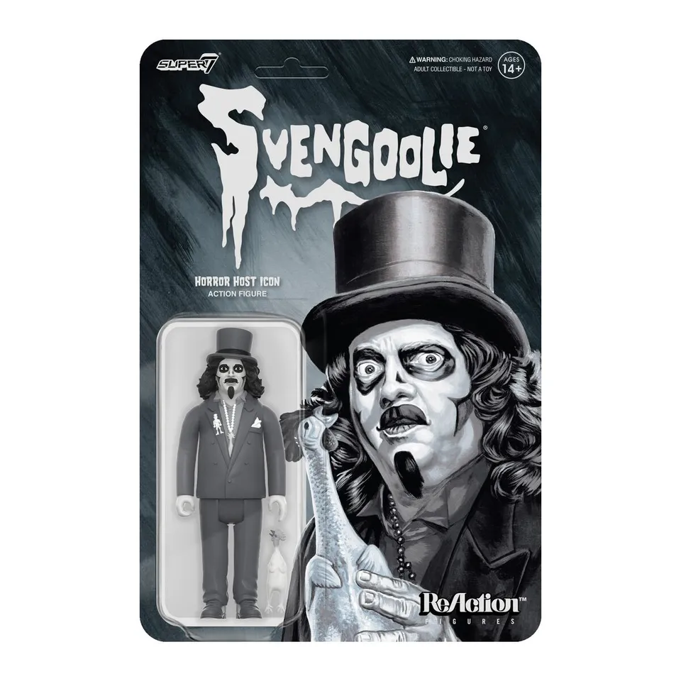 Super7 ReAction Svengoolie figurina Grayscale Wave 02