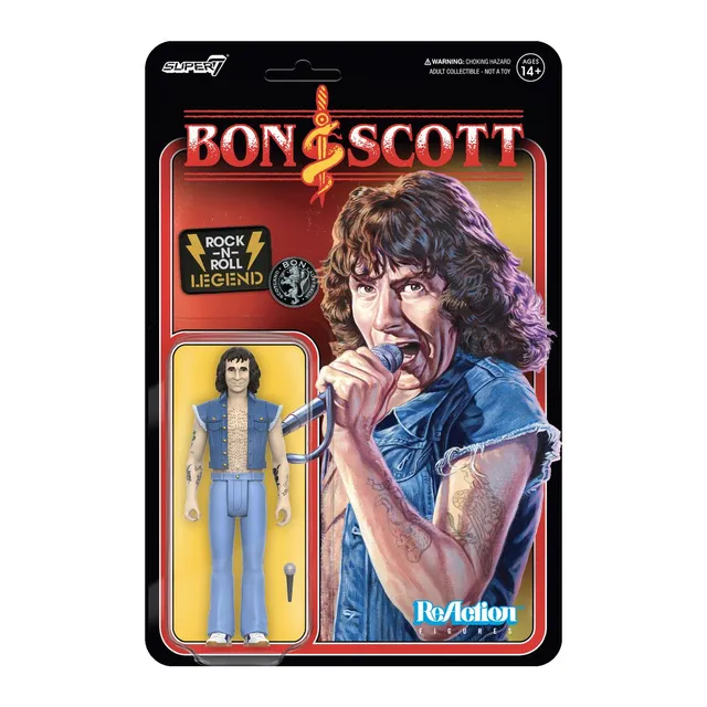 Super7 ReAction Bon Scott Wave 01 figurină