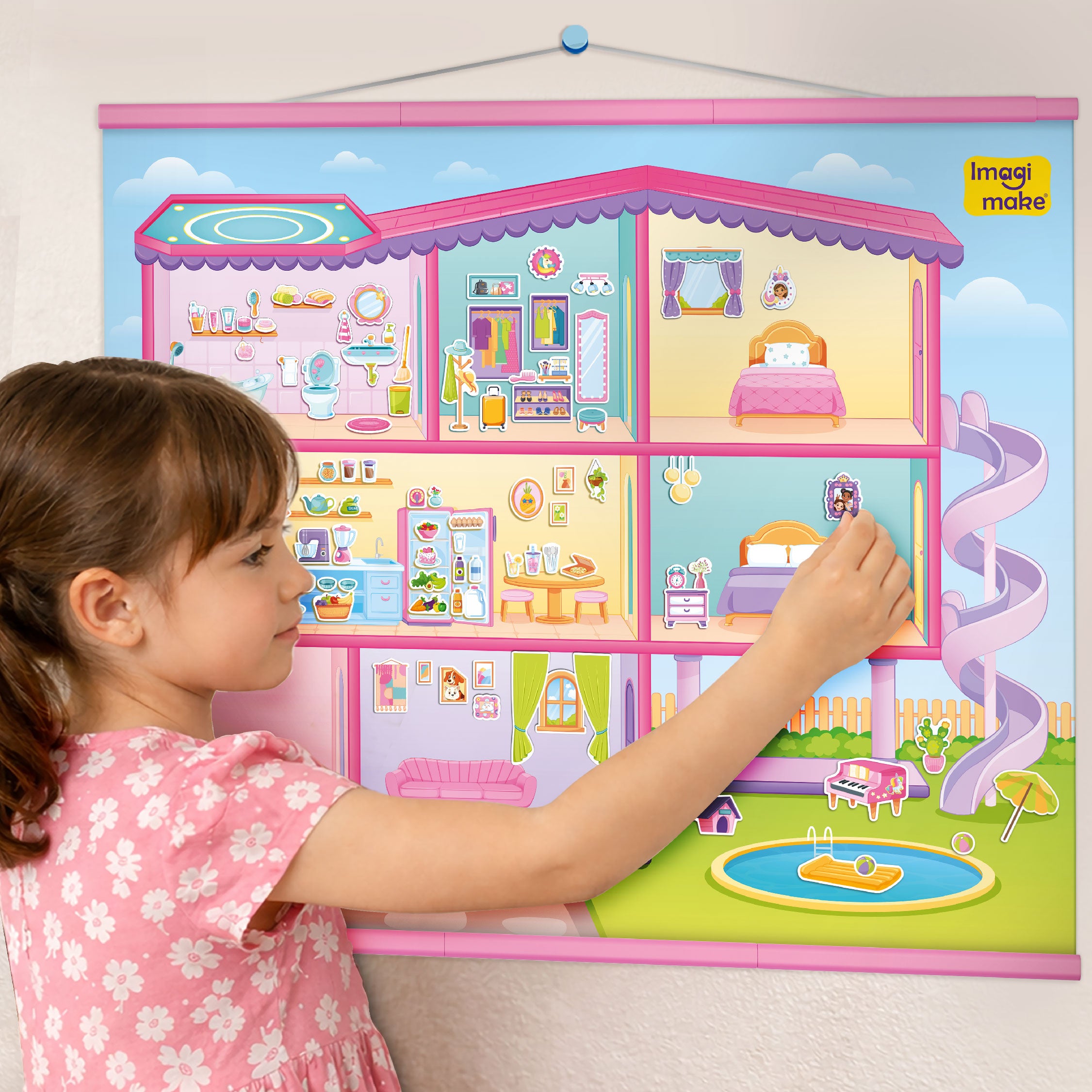 Imagimake Sticker Fun Dream House set stickere 200+