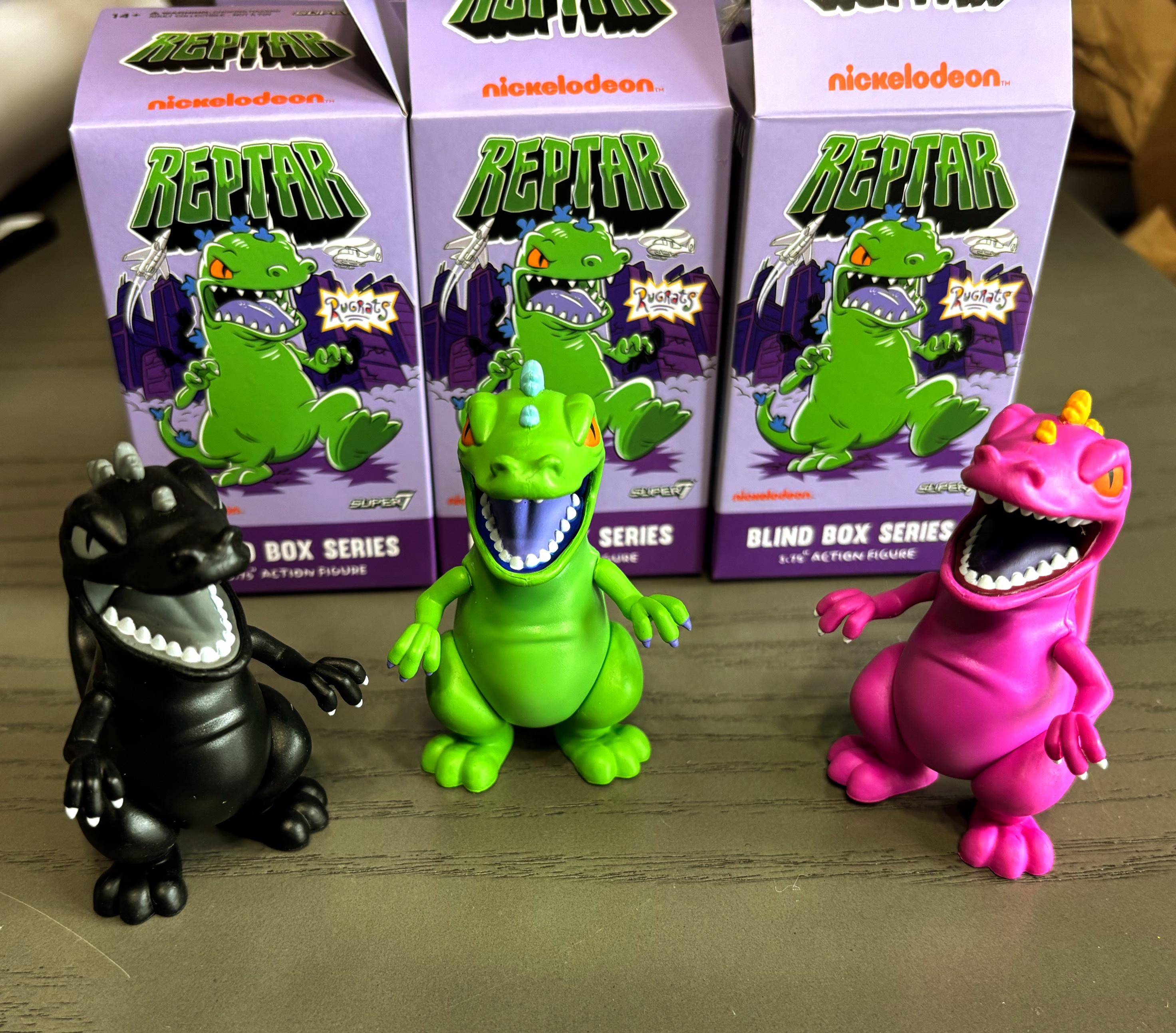 Super7 Rugrats Reptar blind box figurină surpriză