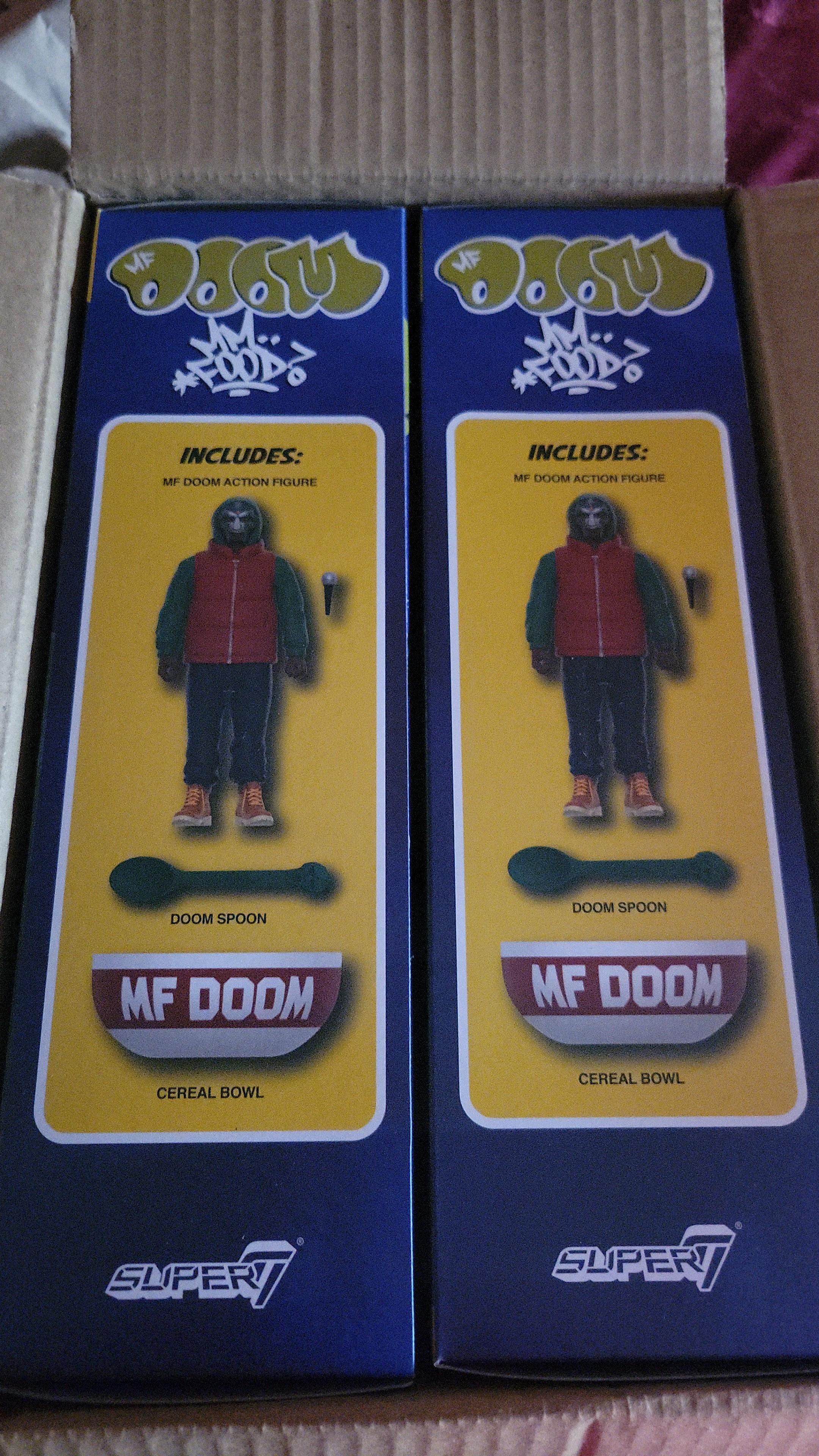 Super7 ReAction MF DOOM Mm Food figurina bol cereale