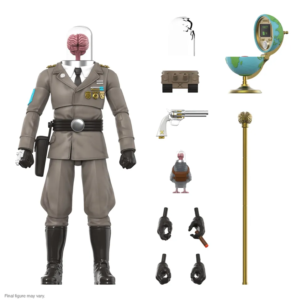 Super7 The Worst Ultimates Cortex Commander figurină 7 inch