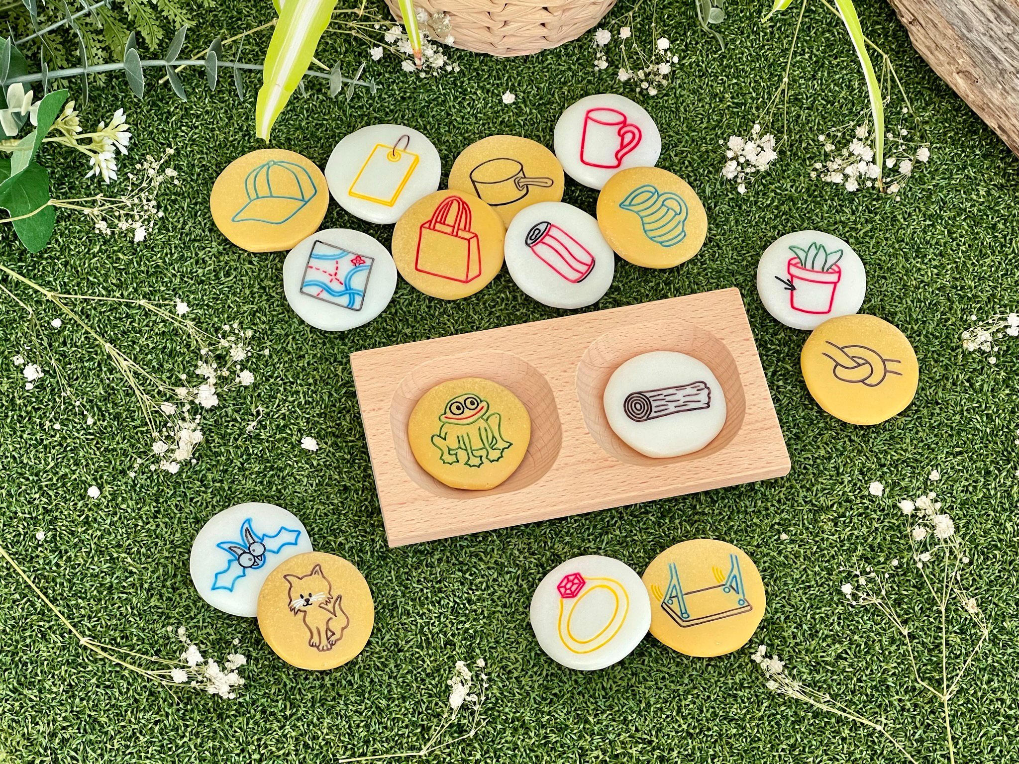 Yellow Door Let's Boost Letters & Sounds kit pietre litere 258 piese