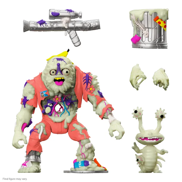 Super7 TMNT Ultimates Muckman figurina glow 18 cm