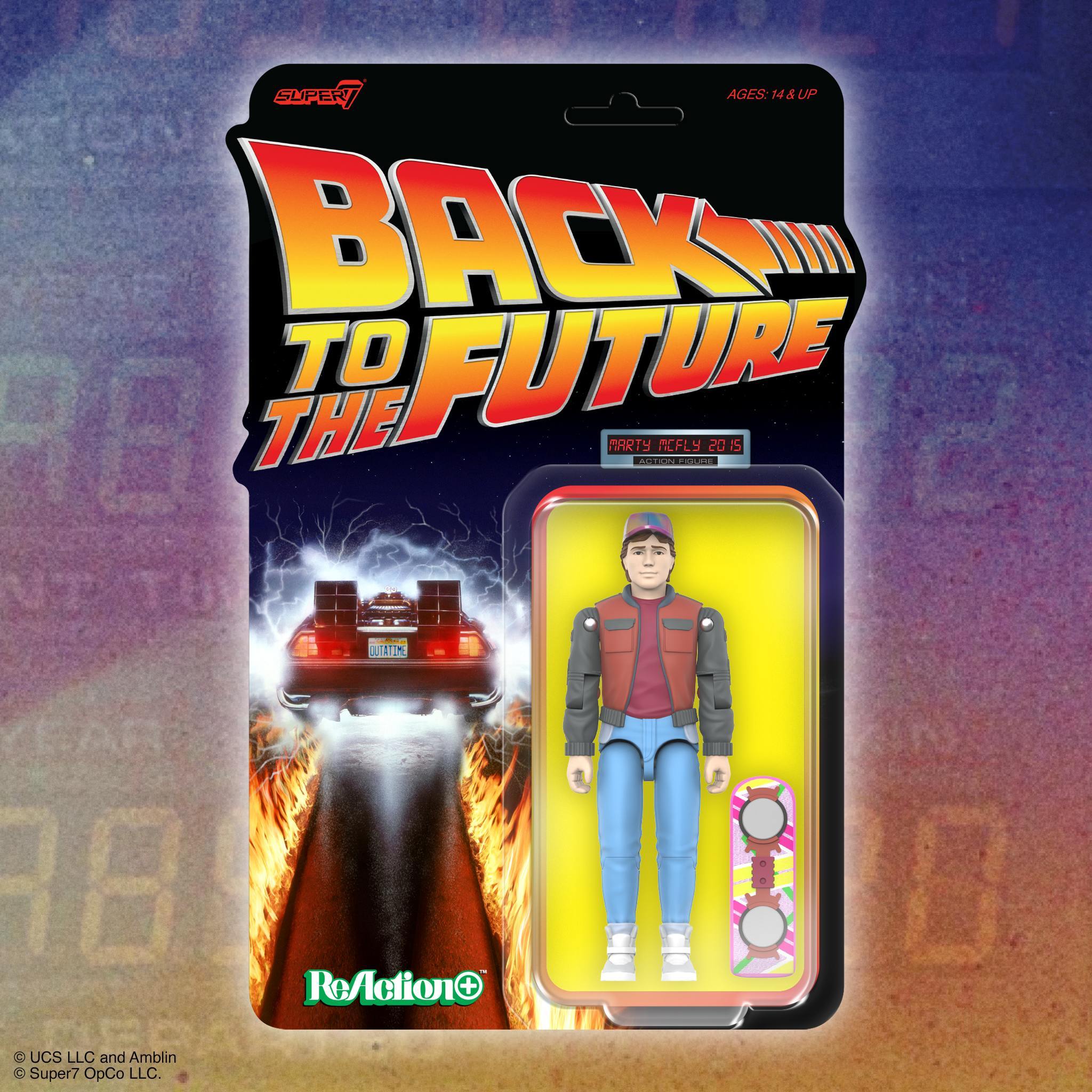Super7 Back to the Future Marty McFly 2015 figurina 10 cm