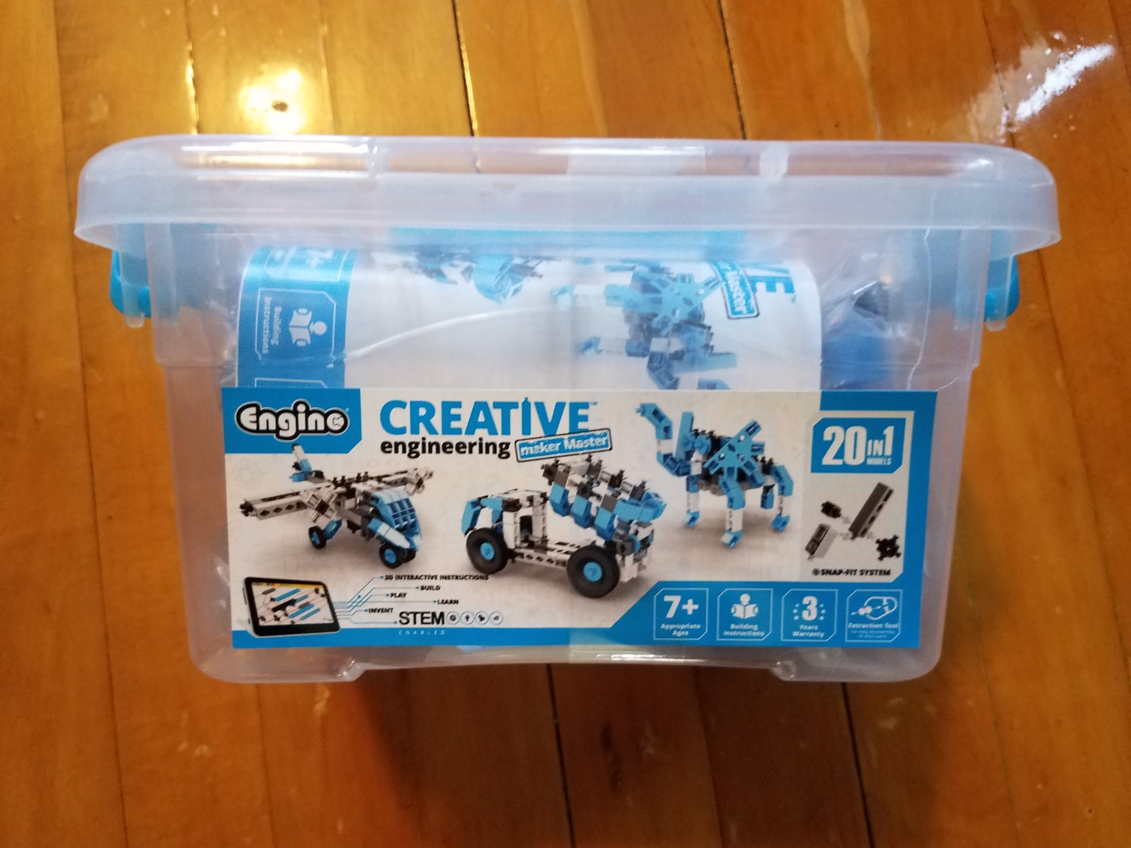 Engino Creative Engineering Maker Master 20 in 1 set 143 piese vehicule