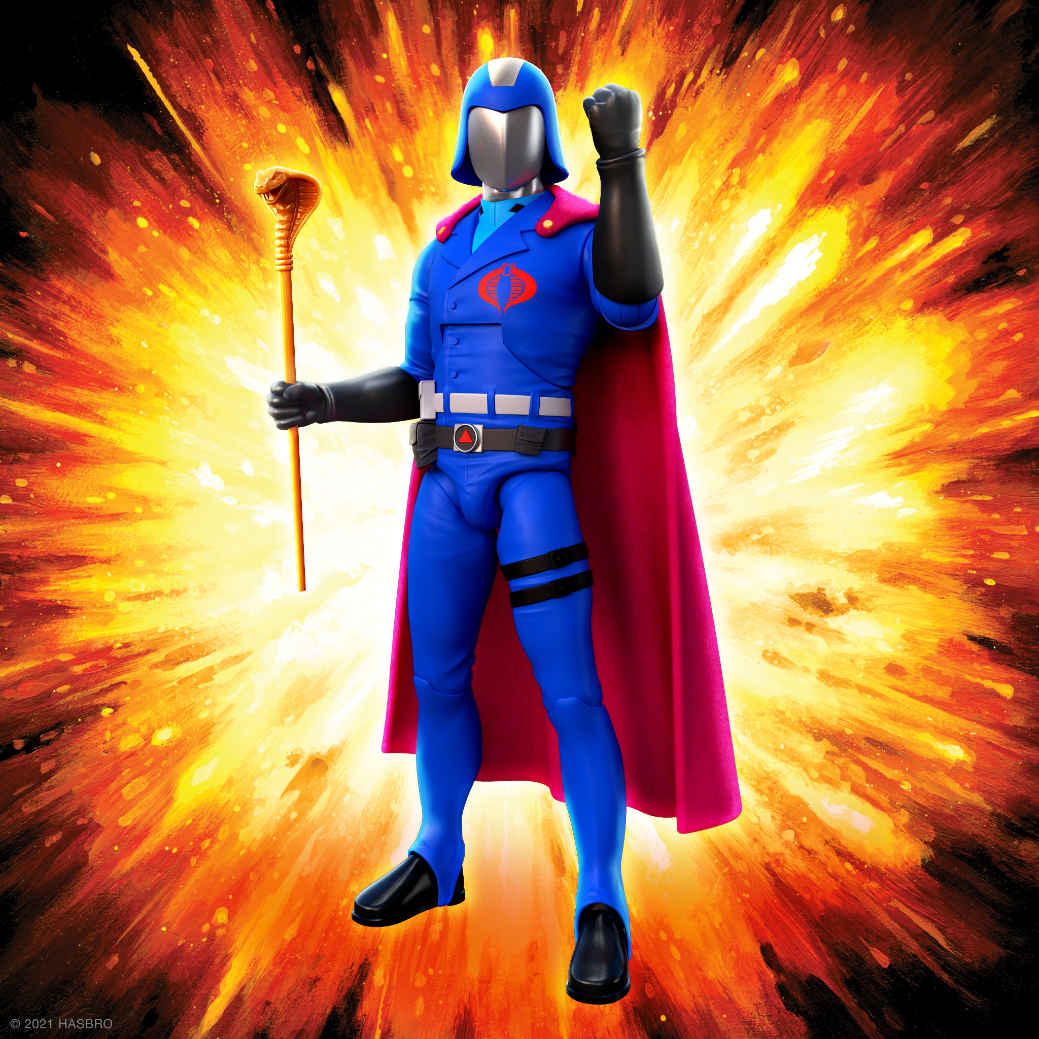 Super7 G.I. Joe ULTIMATES Cobra Commander figurina