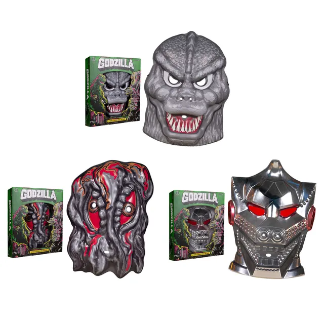 Super7 Toho Masks Wave 1 masti set 3 retro