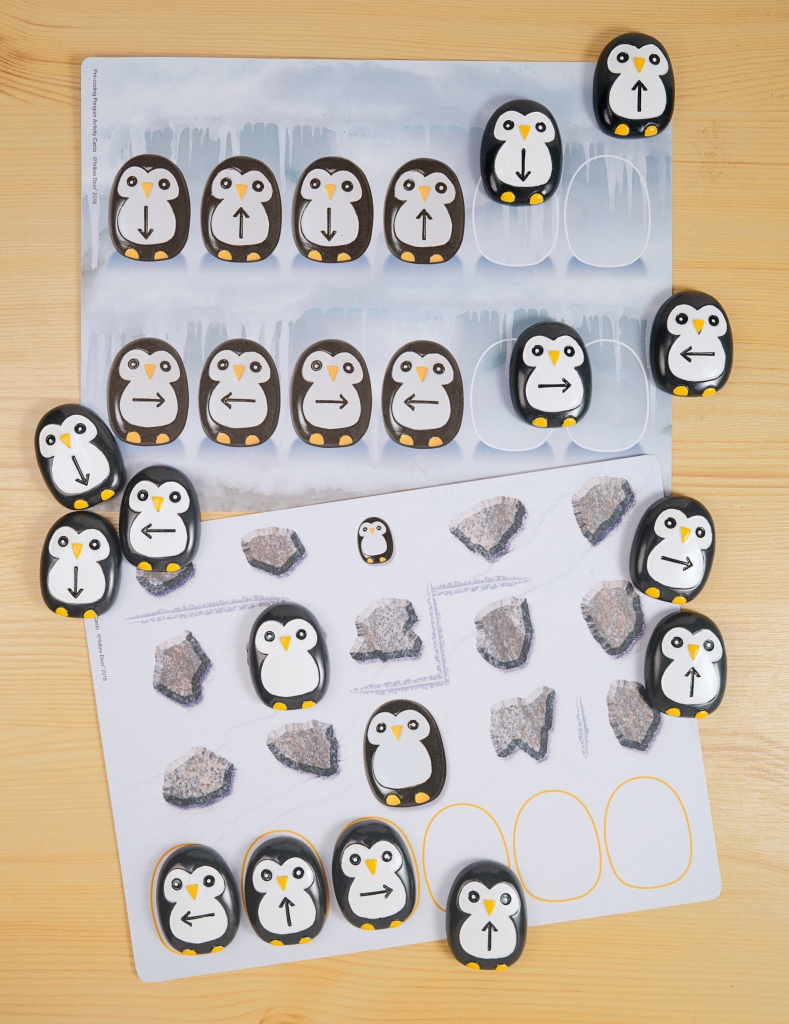 Yellow Door Pre-coding Penguins carduri activitati pinguini