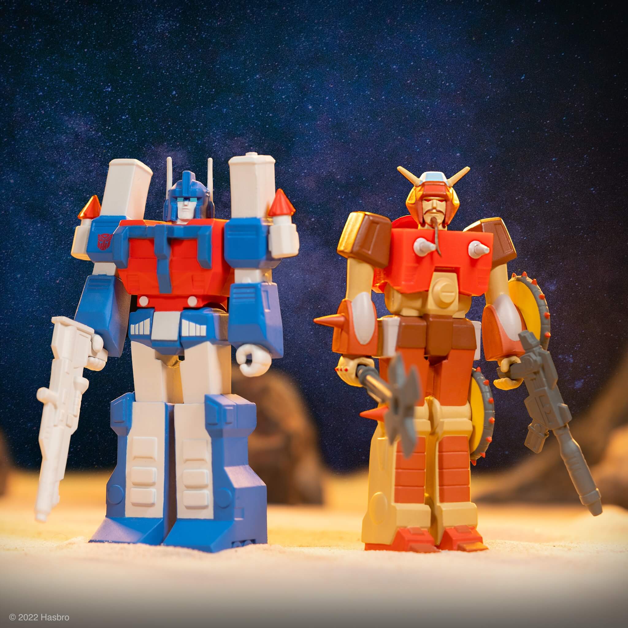 Super7 ReAction Transformers Wave 6 figurine set 6 buc articulat