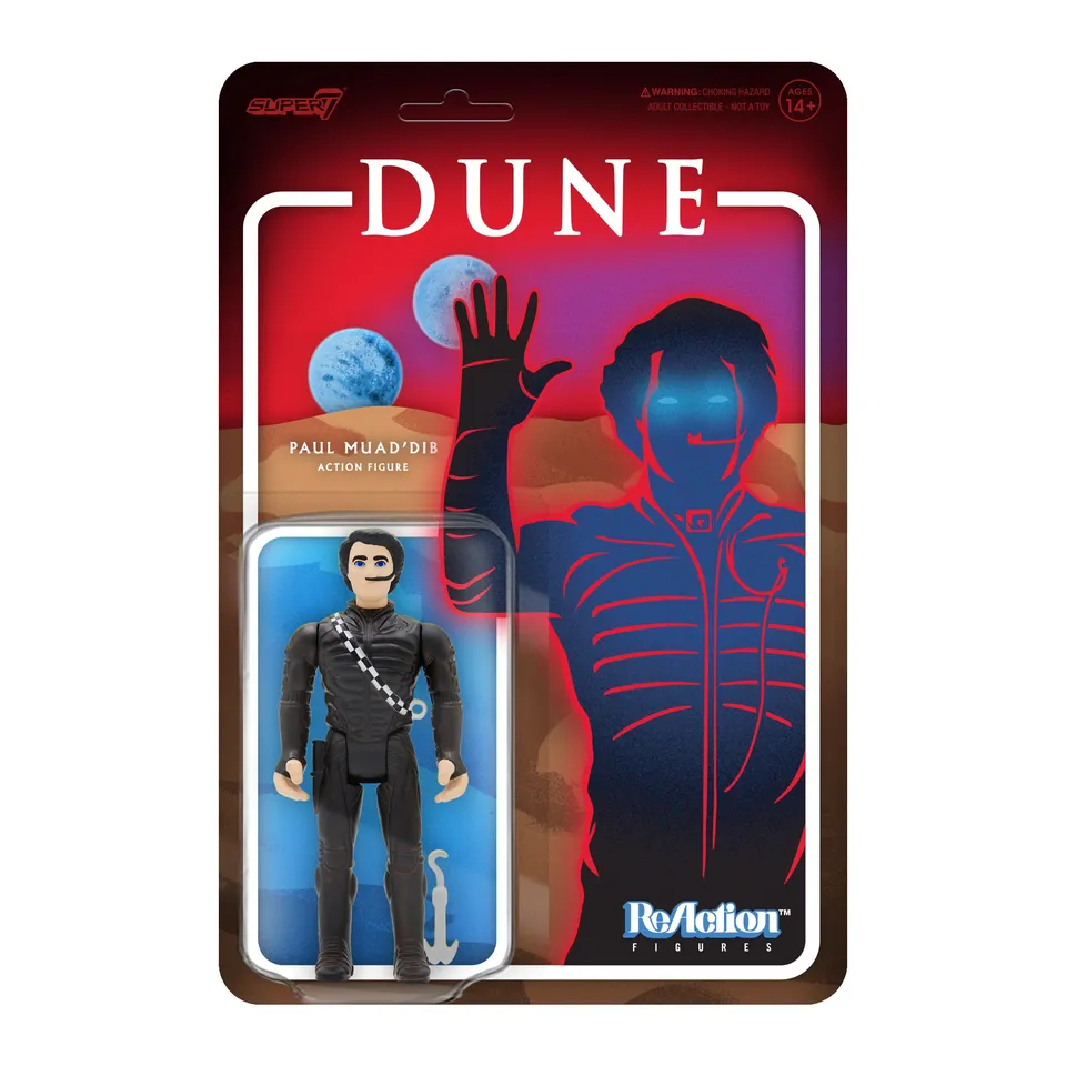 Super7 Dune ReAction Paul Muad-Dib figurină costum Fremen