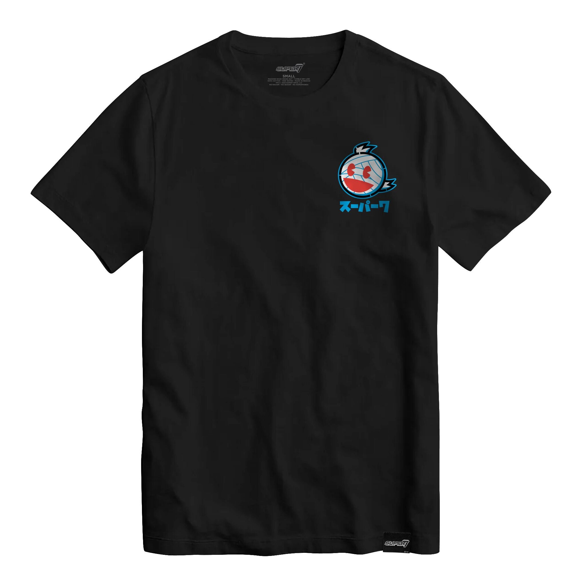 Super7 Japan Jersey tricou negru Mummy Boy bumbac