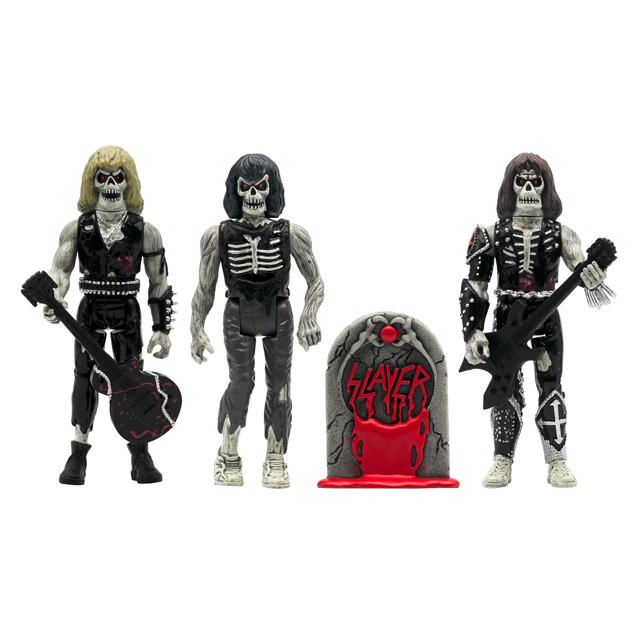 Super7 ReAction Slayer Live Undead set 3 figurine
