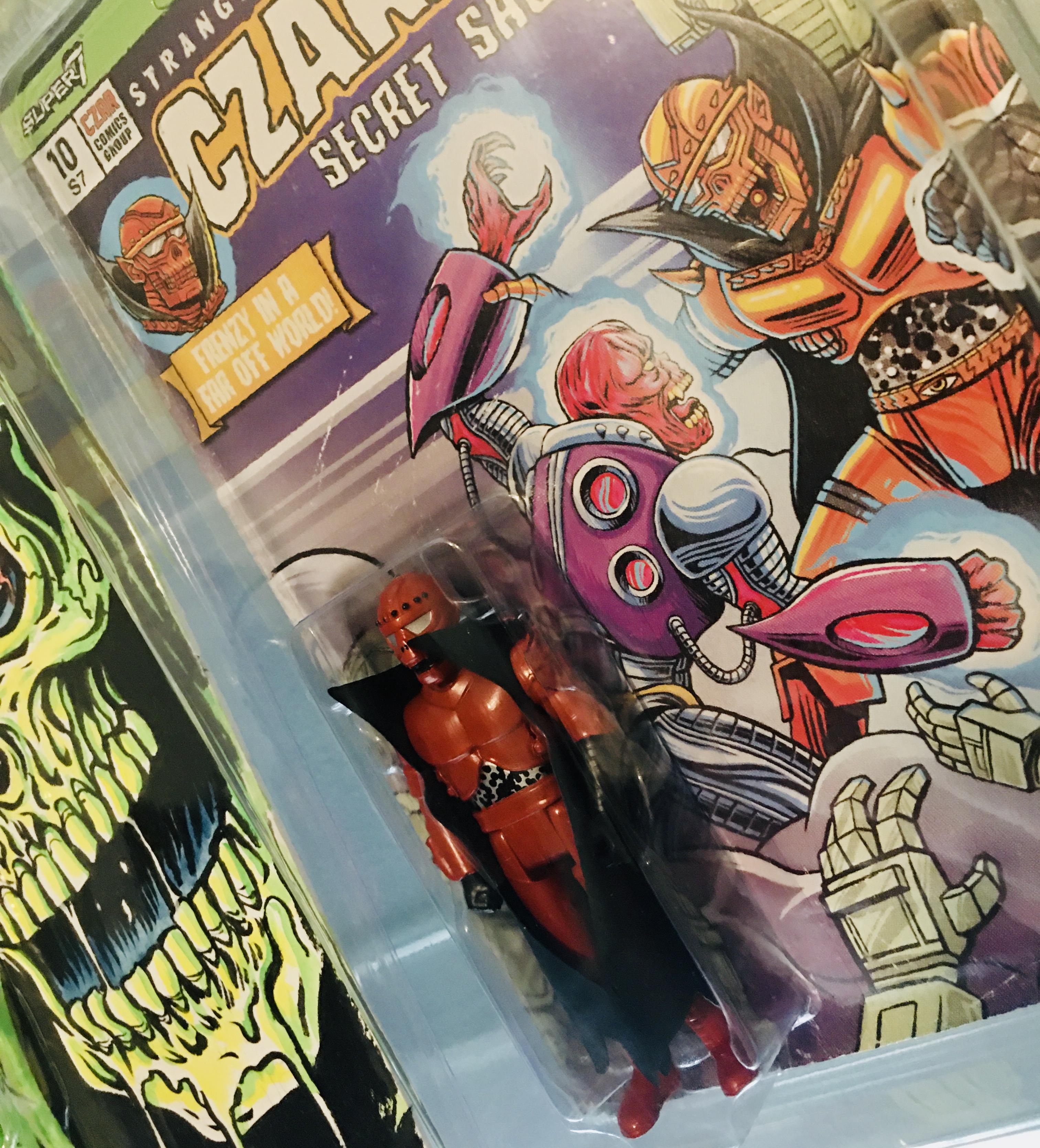 Super7 Czarface Orange Black figurină ReAction Wave 11