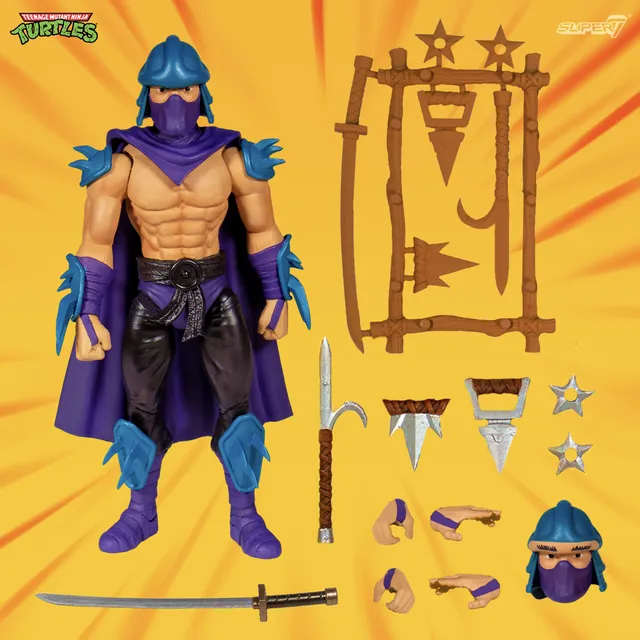 Super7 TMNT ULTIMATES Wave 2 Shredder figurină 7 inch deluxe
