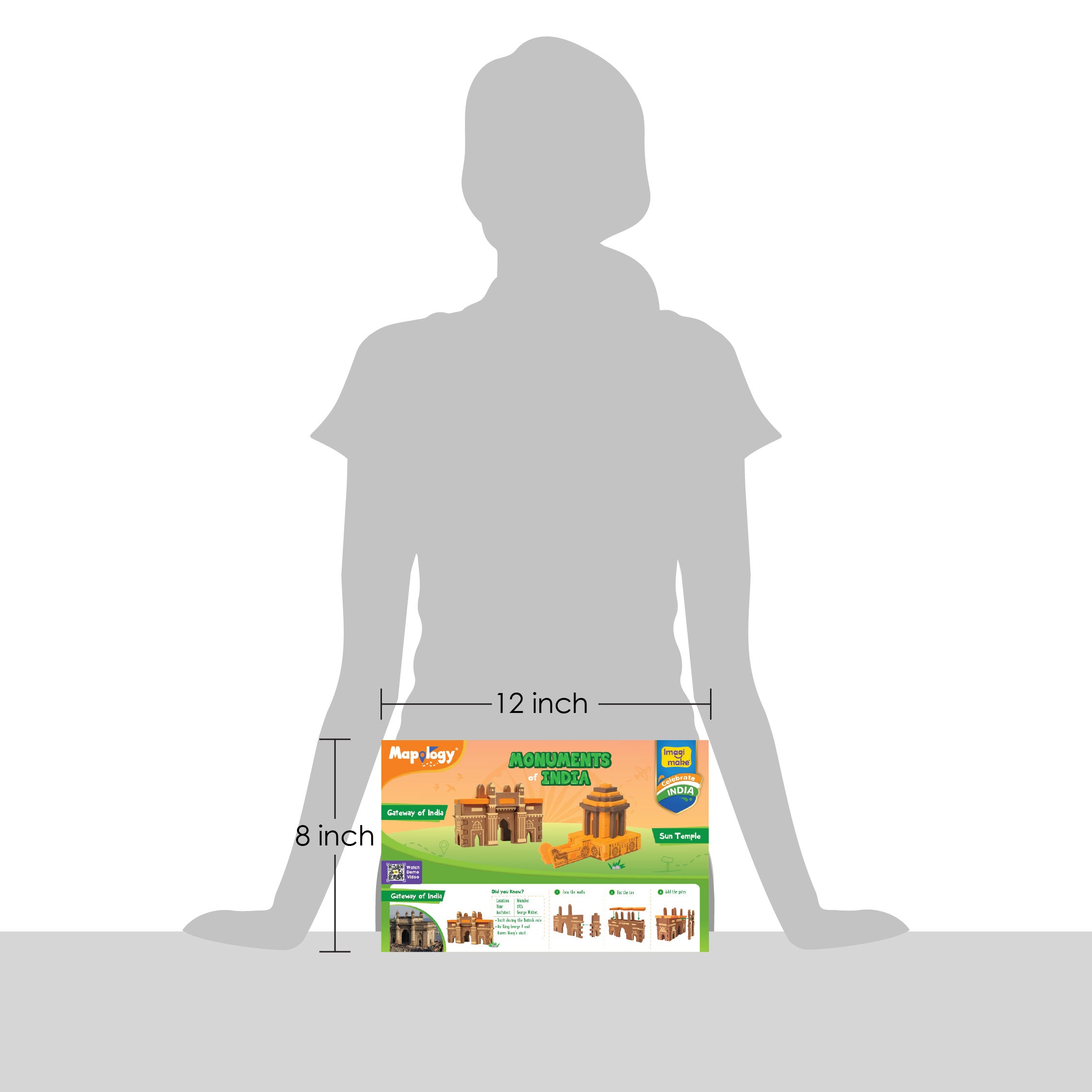 Imagimake Mapology Monuments set constructie 2 monumente
