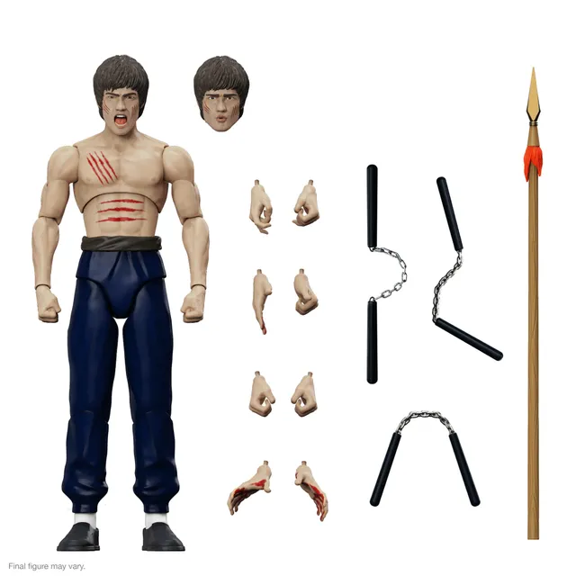 Super7 ULTIMATES Bruce Lee The Fighter figurina 18 cm