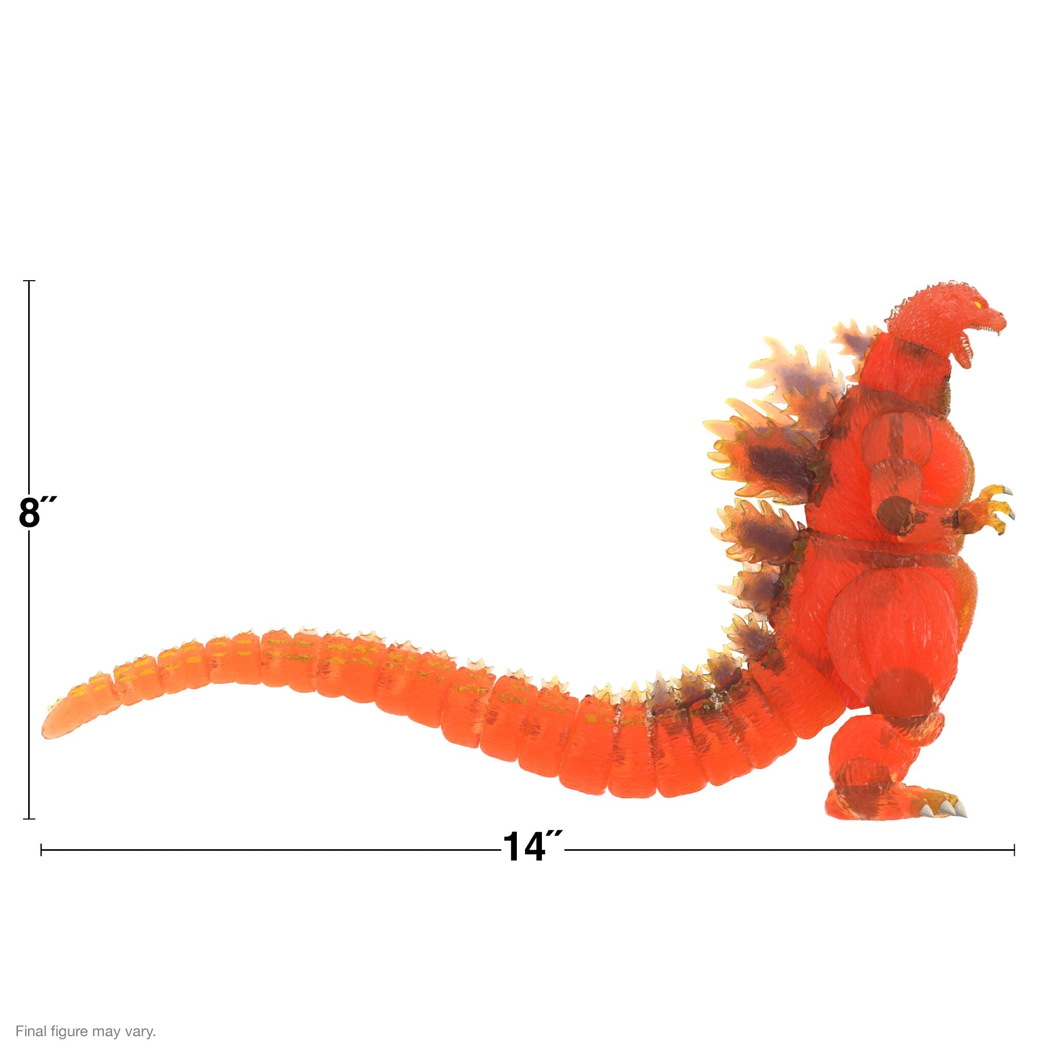 Toho ULTIMATES Blazing Godzilla 1200 figurina portocaliu 20 cm