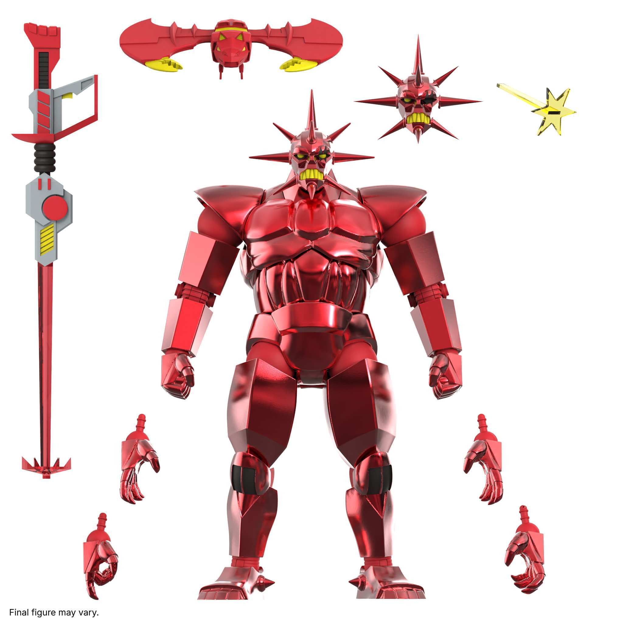Super7 Ultimates figurina MonStar SilverHawks metalic