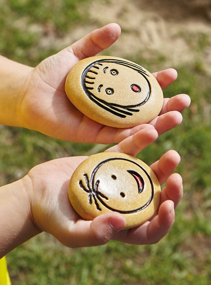 Yellow Door Jumbo Emotion Stones pietre emoții 8 set mare